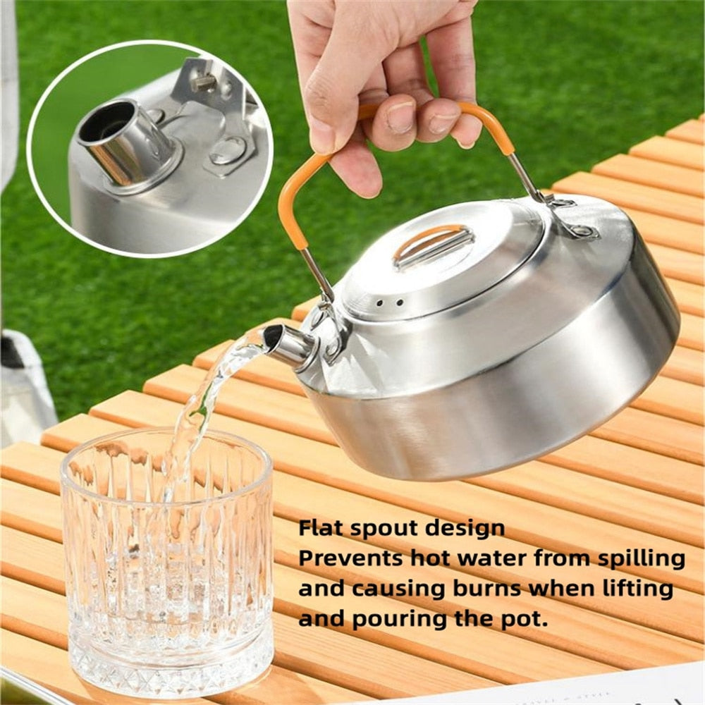 Camping Kettle Stainless Steel