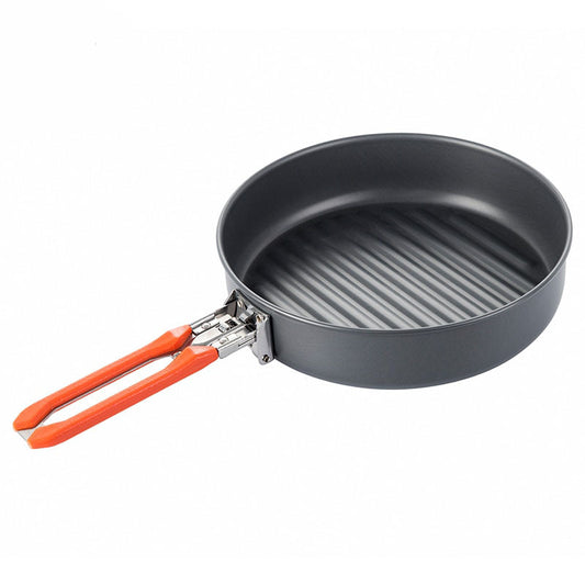 Portable Aluminium Frying Pan Foldable Handle