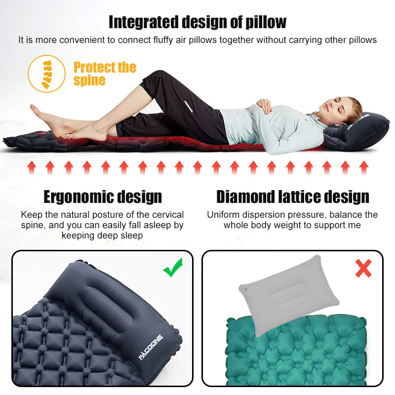 Foot Pump Air Mattress